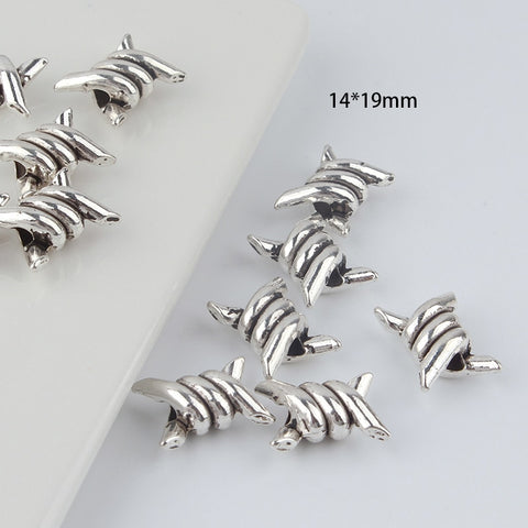 Barbed Wire Shoelace Hoodie Buckle