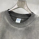Vintage Distressed Gradient Tee