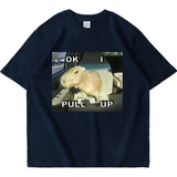 OK I Pull Up Capybara Tee