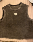 WANG Cotton Crop Top