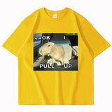 OK I Pull Up Capybara Tee