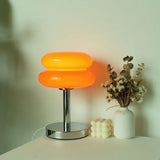Trichromatic Dimming Glass Table Lamp