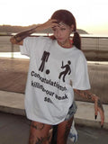 Congratulations On Killing Your Weak Self Tee