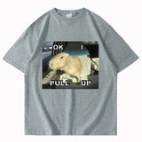 OK I Pull Up Capybara Tee