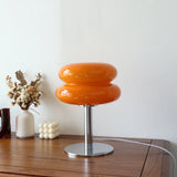 Trichromatic Dimming Glass Table Lamp