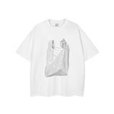 White Plastic Bag Tee