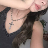 Stainless Steel Cross Necklace