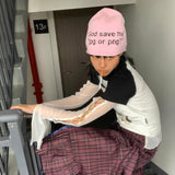 "God Save Me jpg or png?" Beanie