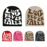 Love Never Fails Knitted Beanie