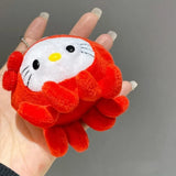 Hello Octopus Kitty Keychain