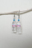 Evian Water Earrings