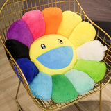 Rainbow Flower Pillows