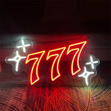 Triple Seven 777 Neon Light