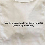 "Fiji Water" Tee