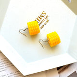 Orange Earrings