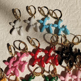 Mini Balloon Dog Earrings