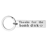 Thanks for the BOMB Dick Keychain