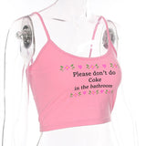 Please Don't Do Coke Cami Top