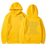 Good Sex No Stress One Boo No Ex Small Circle Big Checks Hoodie