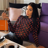 Half Moon Mesh Top