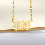 Angel Number Necklace