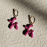 Mini Balloon Dog Earrings