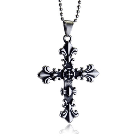 Stainless Steel Cross Necklace