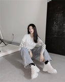 Half Moon Mesh Top