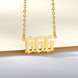 Angel Number Necklace