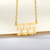 Angel Number Necklace