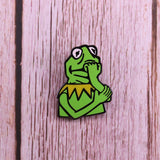 Pepe + Kermit Pins & Keychains