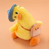 Curved Neck Duck Keychain