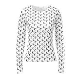 Half Moon Mesh Top