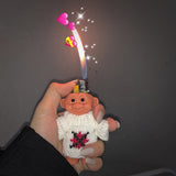 Rubber Troll Cigarette Lighter Holder