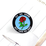 Do No Hard But Take No Shit Pin