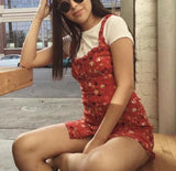 Ruffled Floral Summer Dress