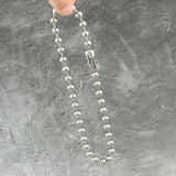 Hollow Beaded Choker Chain