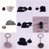 Pepe + Kermit Pins & Keychains