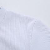 Ribbed Supported Basic Tee