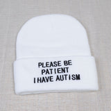 Please Be Patient I Have Autism Beanie