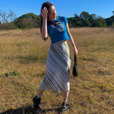 Tie Dye Maxi Skirt