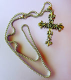 Stainless Steel Cross Necklace