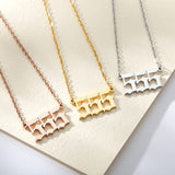 Angel Number Necklace