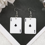 Poker Playing Cards Earrings