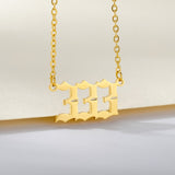 Angel Number Necklace