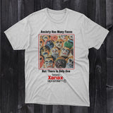 "Anxiety Has Many Faces" Tee