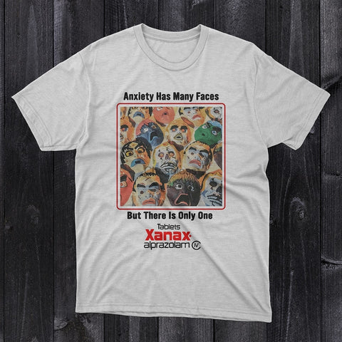 "Anxiety Has Many Faces" Tee