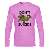 "Don't Suicide" Kermit Long Sleeve Shirt