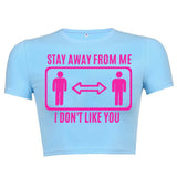 Stay Away From Me Top