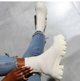 Sock Platform Boots